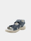 Sandales ouvertes enfant à brides avec étoile bleue - Bleu