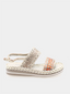 Milan Sandale - Taupe/Orange