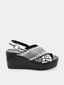 Ankara Sandale - Noir/Blanc