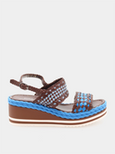 Padova Sandals - Brown/Blue
