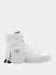 Nylon Gabardine Sneaker - Blanc