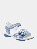 Sandales pour filles - Bleu