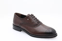 Richelieu Shoes with Engravings - Brown