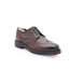 ROBERTO SERPENTINI - Derby Brogue Homme en cuir grainé - Marron foncé