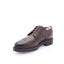 ROBERTO SERPENTINI - Derby Brogue Homme en cuir grainé - Marron foncé