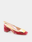 Cavalla Sling Velvet - Magenta