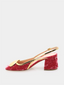 Cavalla Sling Velvet - Magenta