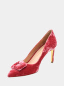 RUPERT SANDERSON - New Nada Velvet - Pink