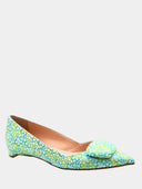 RUPERT SANDERSON - New Aga Ballerina - Blauw/Groen