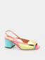 Carmel Sling - Bleu/Vert/Rose