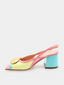 Carmel Sling - Bleu/Vert/Rose