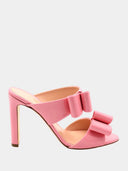 RUPERT SANDERSON - Sweetedge Bow Sandal - Pink