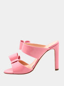 RUPERT SANDERSON - Sweetedge Bow Sandal - Pink