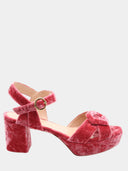 RUPERT SANDERSON - Deirdre Plateau Sandaal - Roze