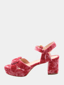 RUPERT SANDERSON - Deirdre Plateau Sandaal - Roze