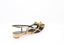 RUPERT SANDERSON - Fay 05 Bow Sling - Doré et Noir