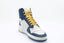YVES SAINT LAURENT - SL24 Baskets montantes - Bleu/Blanc cassé