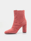 Bottines à talon - Saumon