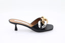 Heeled Sandals - Black