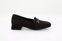 Larissa Heeled Loafer - Brown