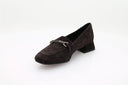 Larissa Heeled Loafer - Brown
