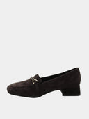 Mocassin à talon Larissa - Brun