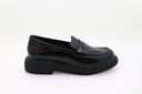 Adenike Patent Leather Loafer - Black