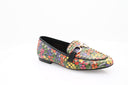 Leather loafers - Multicolored