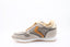 VOILE BLANCHE - Baskets en cuir - Beige et Gris