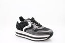 Leather Sneakers - Black
