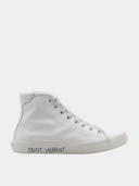 YVES SAINT LAURENT - Malibu Mid-Top Sneaker - Blanc
