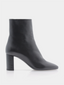 YVES SAINT LAURENT - Lou 70 Zip Bootie - Noir
