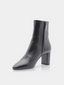 YVES SAINT LAURENT - Lou 70 Zip Bootie - Zwart 