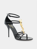 Cassandra 100 Sandal - Black/Gold