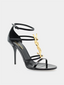 Cassandra 100 Sandal - Noir/Doré