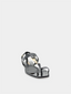Cassandra 05 Sandal (Cuir verni) - Noir