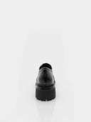 Derbies chunky en cuir verni – Noir - Marque Italienne Roberto Serpentini
