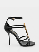Cassandra 100 Sandal - Black/Gold