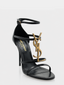 Cassandra 100 Sandal - Noir/Doré