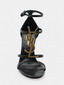 Cassandra 100 Sandal - Noir/Doré