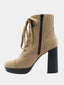 HOGAN - Bottines à talon - Camel