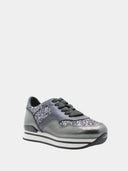 Low-Top Sneakers - Black/Grey