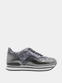 Low-Top Sneakers - Black/Grey