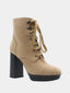 HOGAN - Bottines à talon - Camel